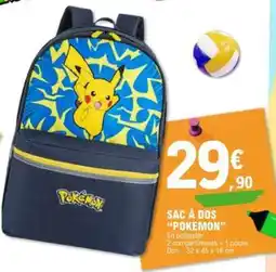 E.Leclerc SAC À DOS 'POKEMON' offre
