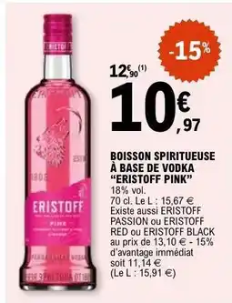 E.Leclerc ERISTOFF PINK offre