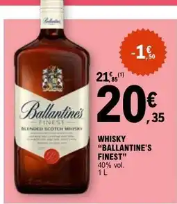 E.Leclerc Whisky Ballantine's Finest offre
