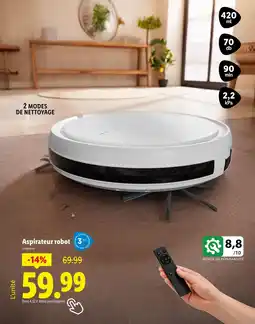 Lidl Aspirateur robot offre