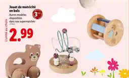 Lidl Jouet de motricité en bois offre