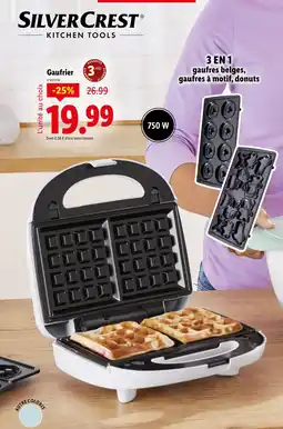 Lidl SILVERCREST Gaufrier offre