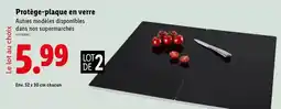 Lidl Livarno home - protège-plaque en verre offre