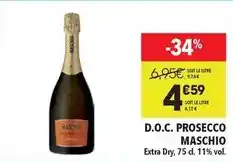 Supeco Maschio - prosecco offre