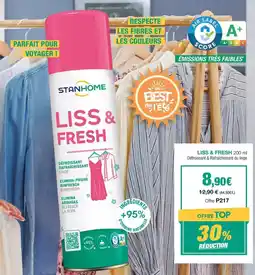Stanhome Stan home - liss & fresh offre