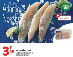 Auchan Filet d'églefin offre