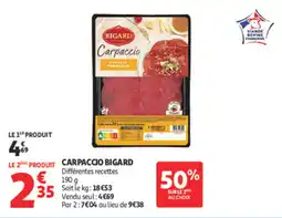 Auchan Carpaccio bigard offre