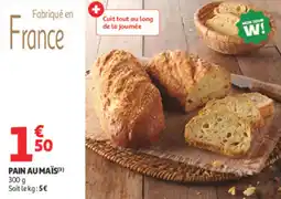 Auchan Pain au maïs offre