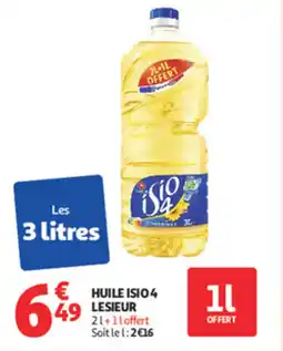 Auchan Huile isio 4 lesieur offre