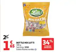 Auchan Bottle mix lutti offre
