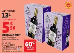 Auchan Bordeaux aop offre