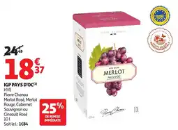 Auchan Igp pays d'oc offre