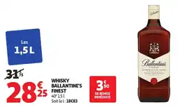 Auchan Whisky ballantine's finest offre