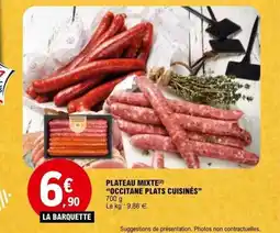 E.Leclerc Plateau mixte occitane plats cuisines offre