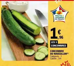 E.Leclerc Concombre du roussillon offre