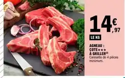 E.Leclerc Agneau cote à griller offre