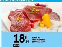 E.Leclerc Thon albacore décongelée offre
