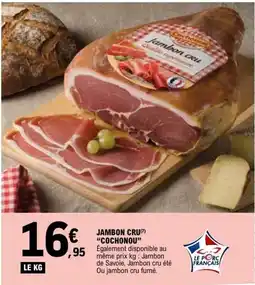 E.Leclerc COCHONOU Jambon cru offre