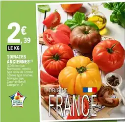 E.Leclerc Tomates anciennes offre