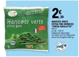 E.Leclerc Haricots verts extra-fins surgelés offre