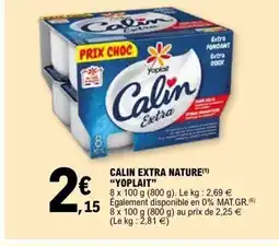 E.Leclerc YOPLAIT Calin extra nature offre
