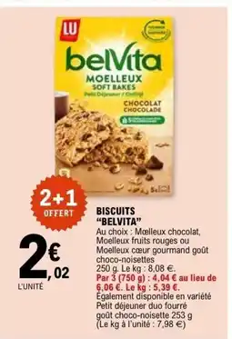 E.Leclerc BELVITA Biscuits offre
