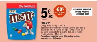 E.Leclerc M&M'S offre