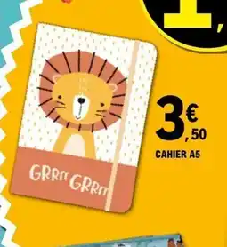 E.Leclerc Cahier a5 offre