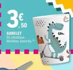 E.Leclerc Gobelet offre