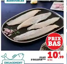 Super U Filet d'eglefin offre