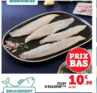 Super U Filet d'eglefin offre