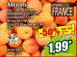 Norma Abricots offre