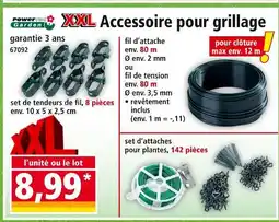 Norma PowerTec Garden Accessoire pour grillage offre