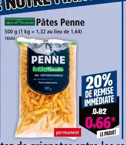 Norma Villa Gusto Pâtes Penne offre