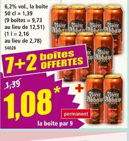 Norma Bière abbaye offre