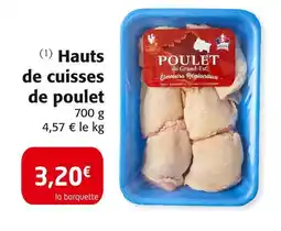 Colruyt SIEBER Hauts de cuisses de poulet offre