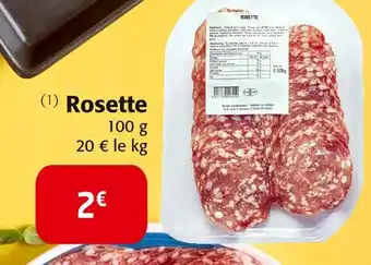 Colruyt Rosette offre