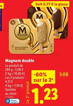 Lidl Magnum double offre