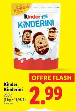 Lidl KINDER Kinderini offre