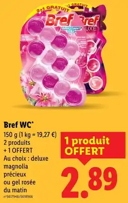 Lidl Bref Bref WC offre