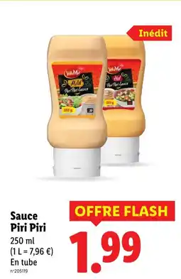 Lidl Sauce piri piri offre