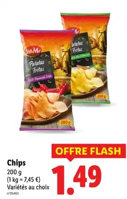 Lidl Soleil Mar Chips offre