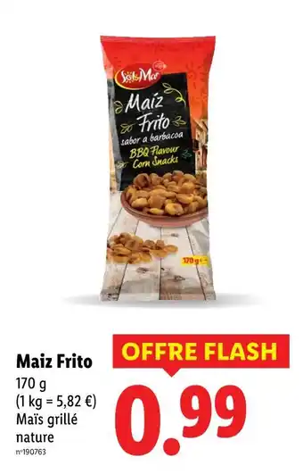 Lidl SOL&MAR Maiz frito offre