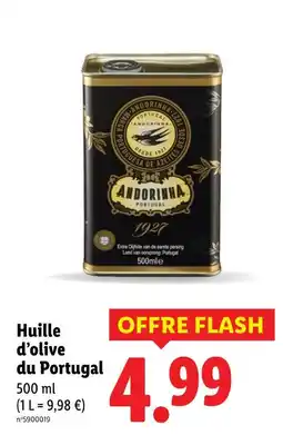 Lidl Huile d'olive du Portugal offre