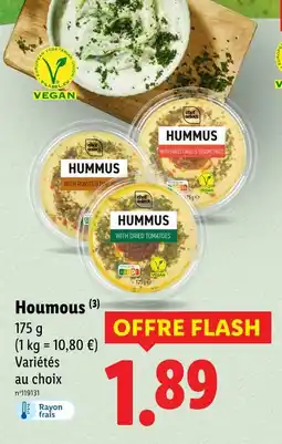 Lidl Houmous offre