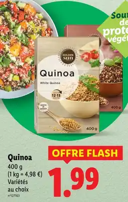 Lidl Golden Sun Quinoa White Quinoa offre