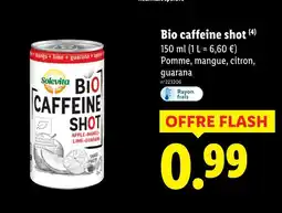Lidl Solevita Bio caffeine shot offre