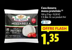 Lidl CASA AZZURRA Mozza proteinée offre