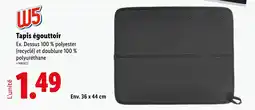 Lidl W5 Tapis égouttoir offre