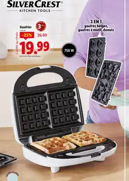 Lidl SILVERCREST Gaufrier offre